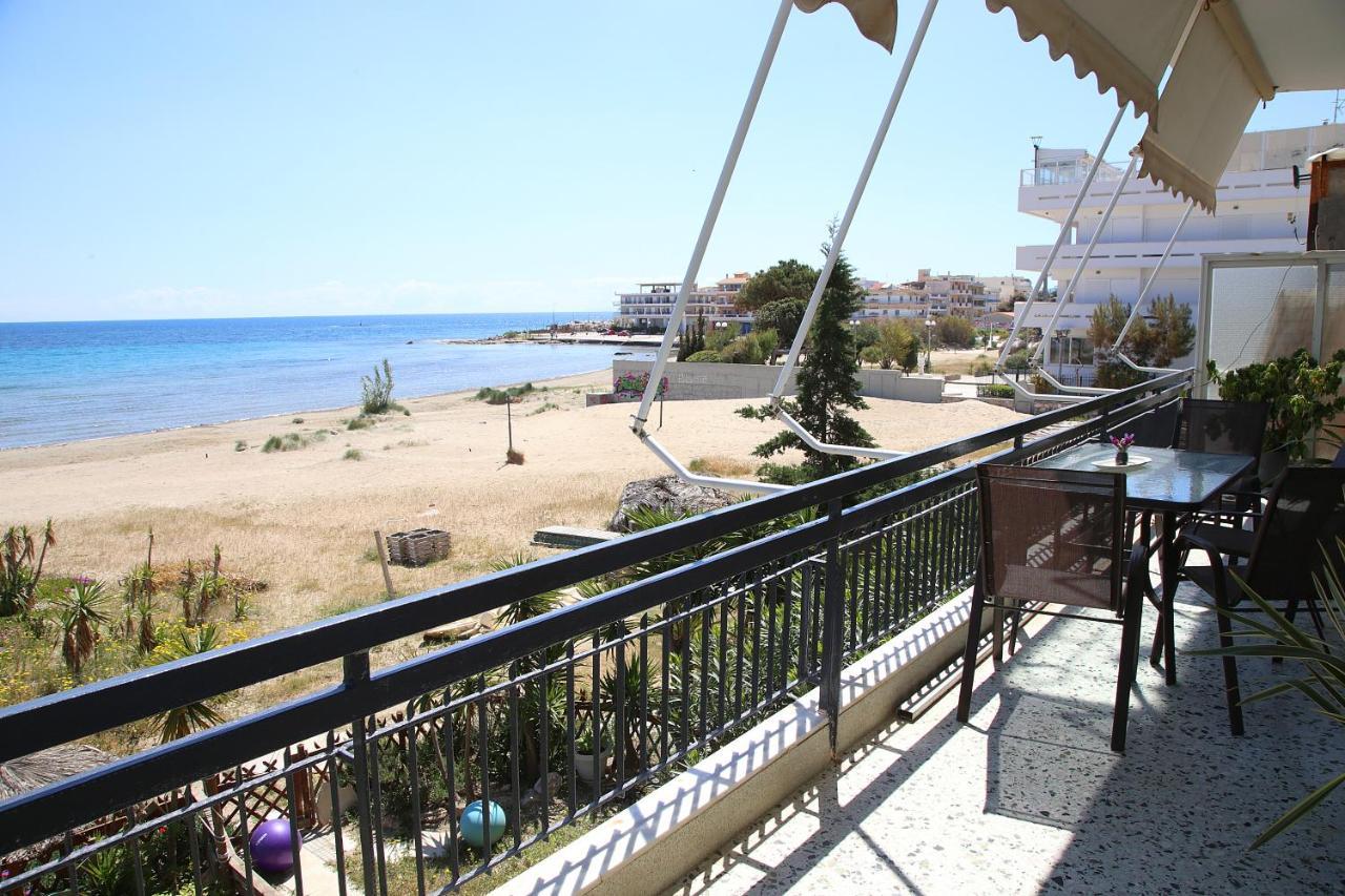 Nami Sea View Near Airport Apartment Loútsa Exterior foto