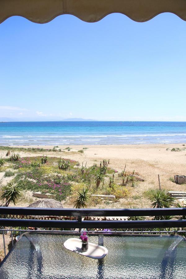 Nami Sea View Near Airport Apartment Loútsa Exterior foto